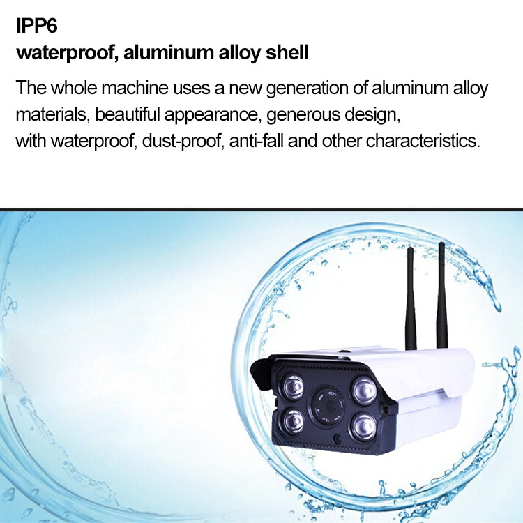 J-02100 1.0MP Dual Antenna Smart Wireless Wifi IP Camera, Support Infrared Night Vision & TF Card(64GB Max), J-02100 J-02100 1.0MP Dual Antenna Smart Wireless Wifi IP Camera, Support Infrared Night Vision & TF Card(64GB Max), J-02100